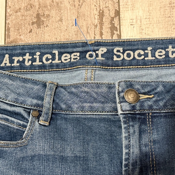Articles of Society Blue denim Ladies Jeans 28 - Picture 7 of 7